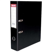 Pasta Lombada A-Z Larga Ofício com Visor 285x345x73mm Preto 1001 1 UN Chies Hemon