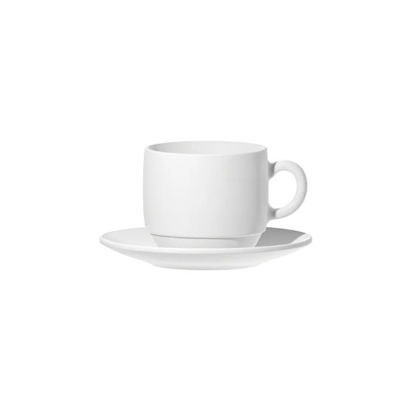 Conjunto de Xicaras Café Apaline 90ML 24PC (12 xícaras + 12 pires)