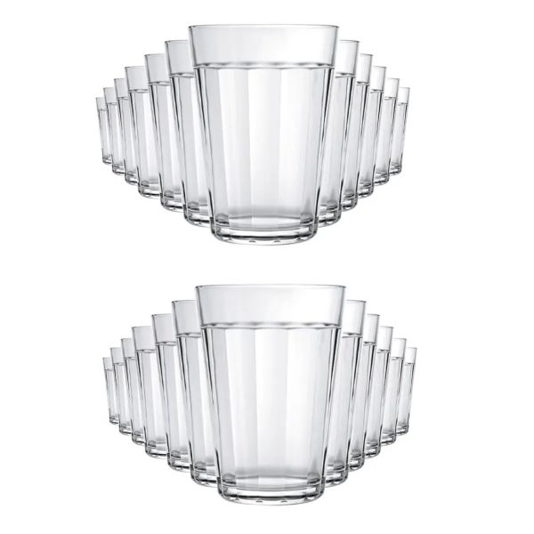 Copo Americano Multiuso 24 Peças 190ML Nadir