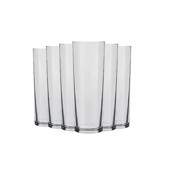 Jogo de Copo Cylinder Tubo 320ML 6 Peças Nadir