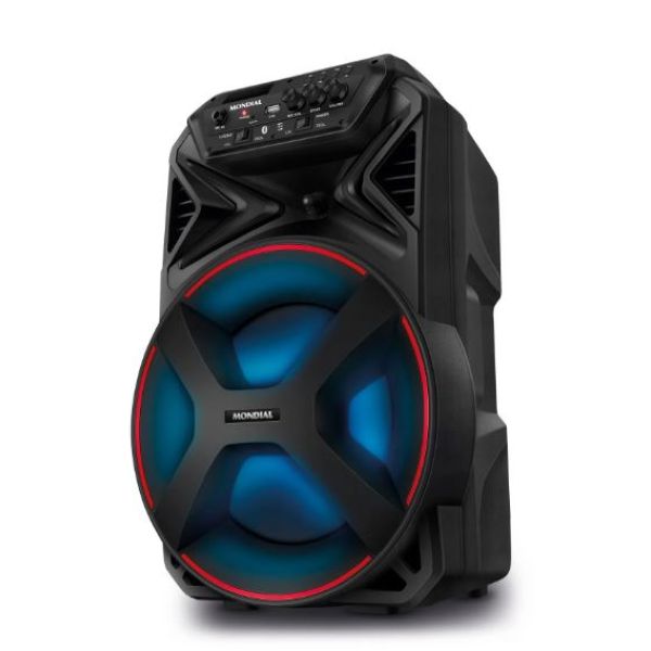 Caixa de Som Amplificada Connect Party Plus 250W Bivolt CM-250 Preto 1 UN Mondial