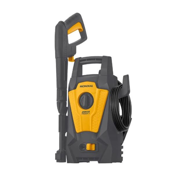 Lavador de Alta Pressão Aqua Power I 1400W 220V LAP-01-GY Cinza com Amarelo 1 UN Mondial