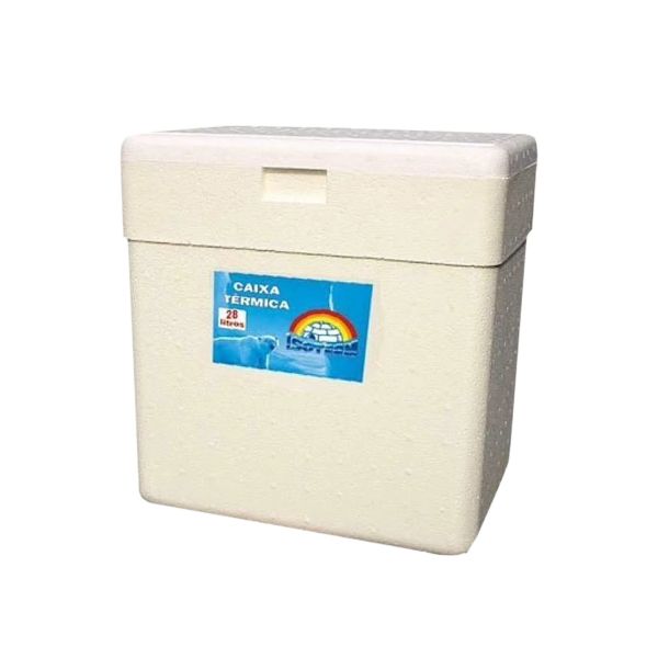 Caixa Térmica de Isopor 28L 1 UN Isoterm