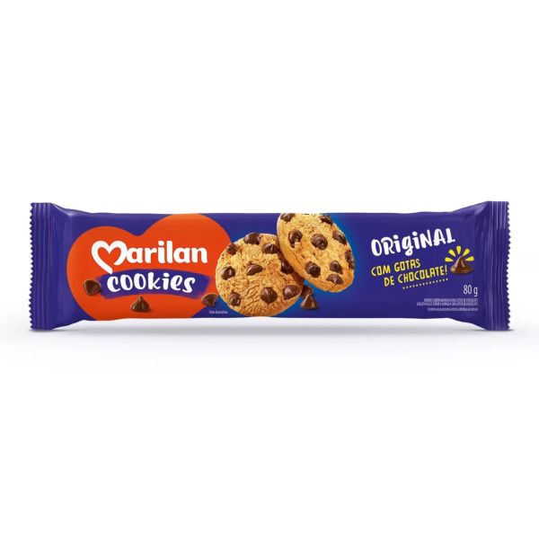 Cookie Original Marilan 80g 1 UN