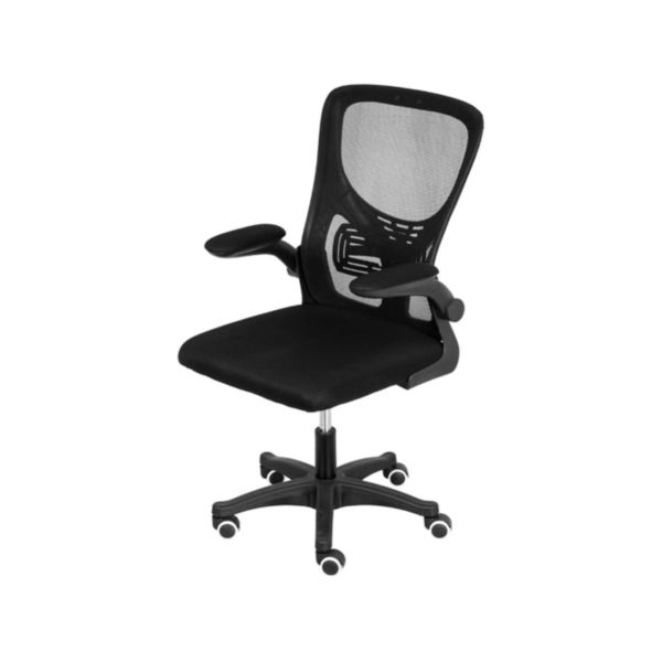 Cadeira Bogotá Tela Preta base Rodizio OR-3335BAIXA OR Desig