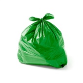 Saco de Lixo 20L Verde 39x58cm PT 100 UN Poliplast