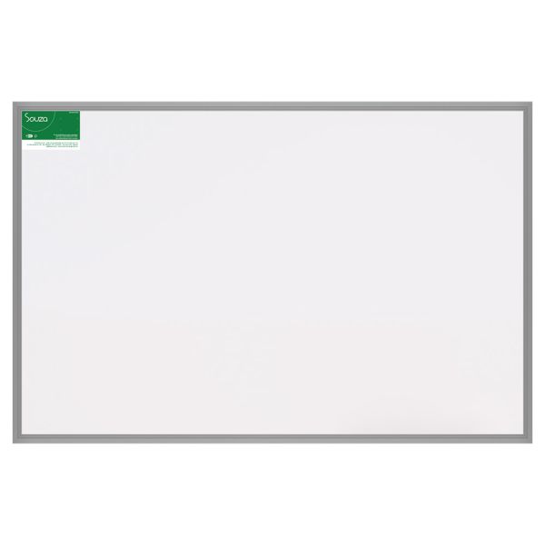 Quadro Branco Não Magnético 1,20 x 90cm Moldura Alumínio Pop 5605 1 UN Souza