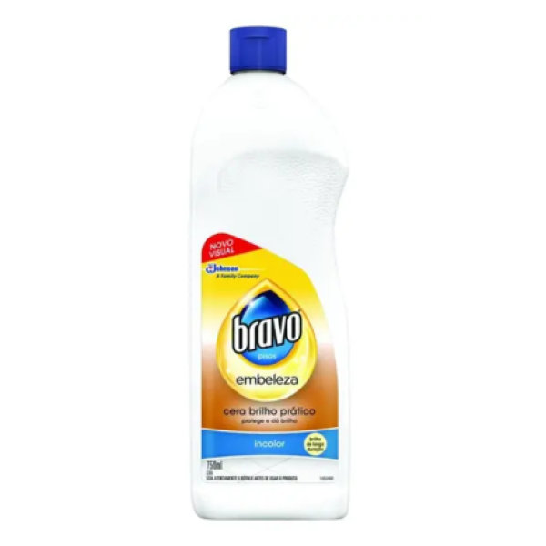 Cera Líquida para Piso Classic 750ml Incolor 1 UN Bravo