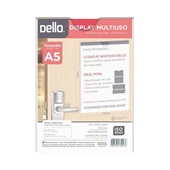Expositor Display Quadro de Aviso Multiuso A5 150 x 210mm Cristal 0535