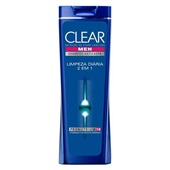 Shampoo Anticaspa Masculino Controle e Alívio da Coceira 200ml 1 UN Clear