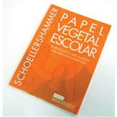 Papel Vegetal Escolar 60g A4 21x29,7cm 1 BL 50 FL Microservise