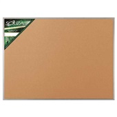 Quadro de Aviso Cortiça Moldura em Alumínio 90x60cm 1 UN Souza
