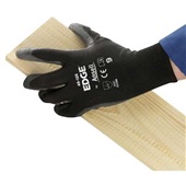 Luva Tricotada Edge em Poliéster Antiderrapante M C.A 31492 1 UN Ansel
