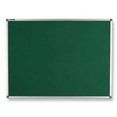 Quadro de Aviso Feltro e Alumínio Verde 60x90cm 1 UN Board Net