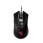 Mouse Gamer Valhalla com Fio 7 Botões Preto KE-MG150 1 UN Kross Elegan